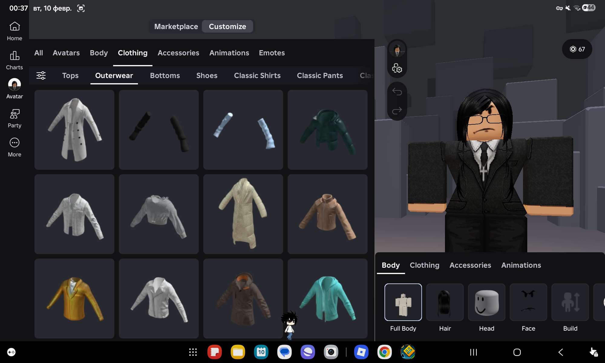 продажа аккаунта к игре Roblox