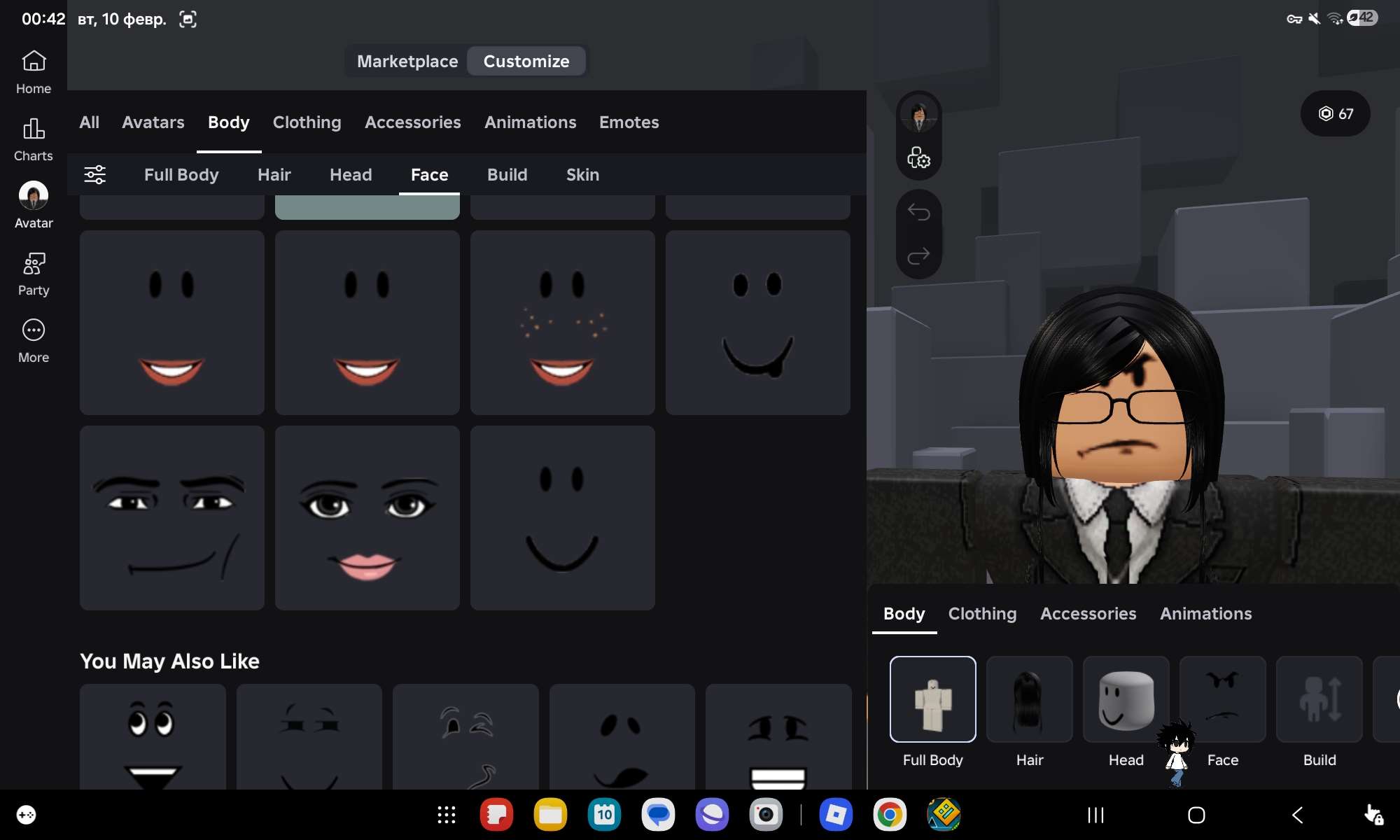 продажа аккаунта к игре Roblox