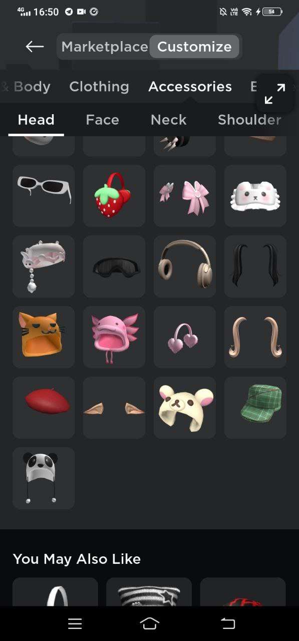 продажа аккаунта к игре Roblox