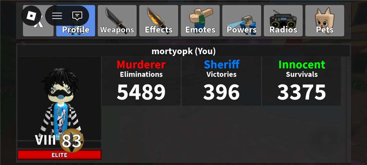 продажа аккаунта к игре Roblox