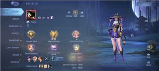 купить аккаунт Mobile Legends