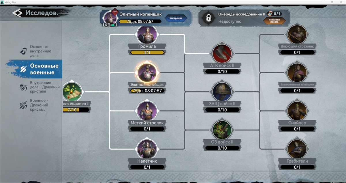 продажа аккаунта к игре Viking Rise