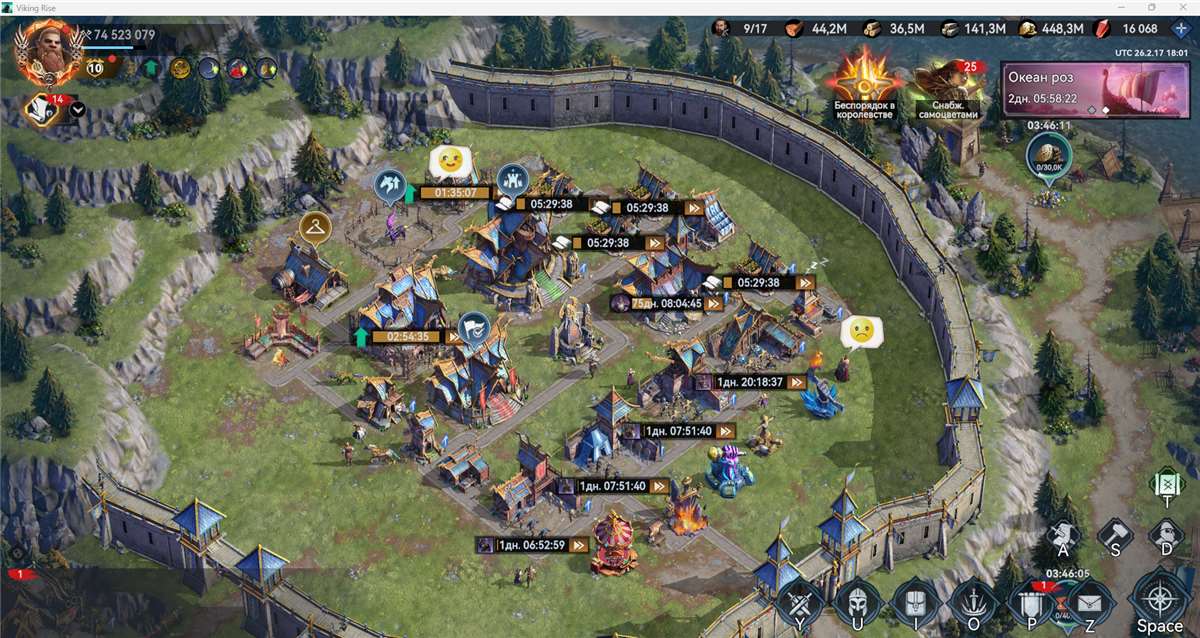 продажа аккаунта к игре Viking Rise