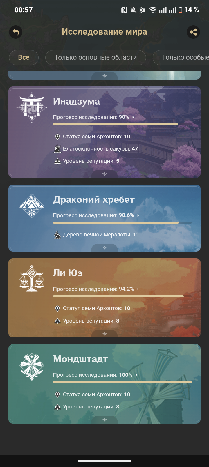 продажа аккаунта к игре Genshin Impact