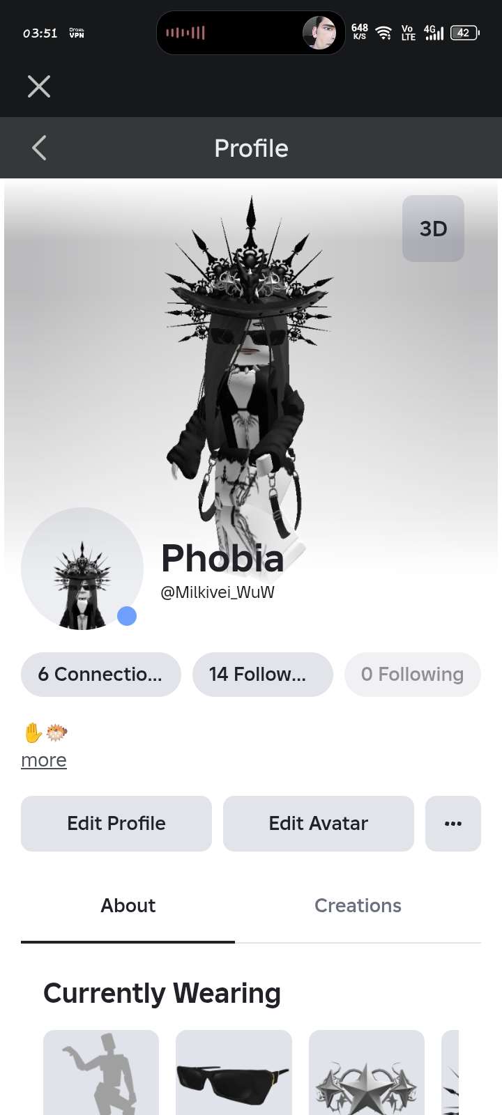 продажа аккаунта к игре Roblox