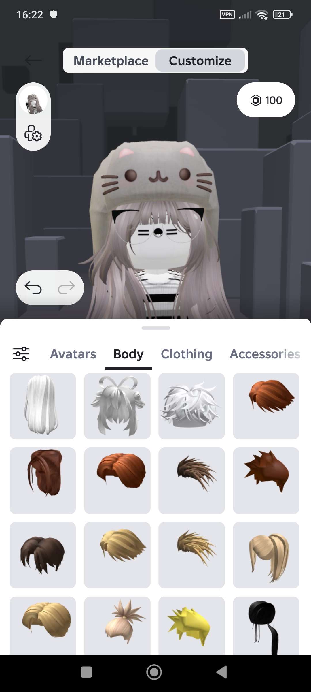 продажа аккаунта к игре Roblox