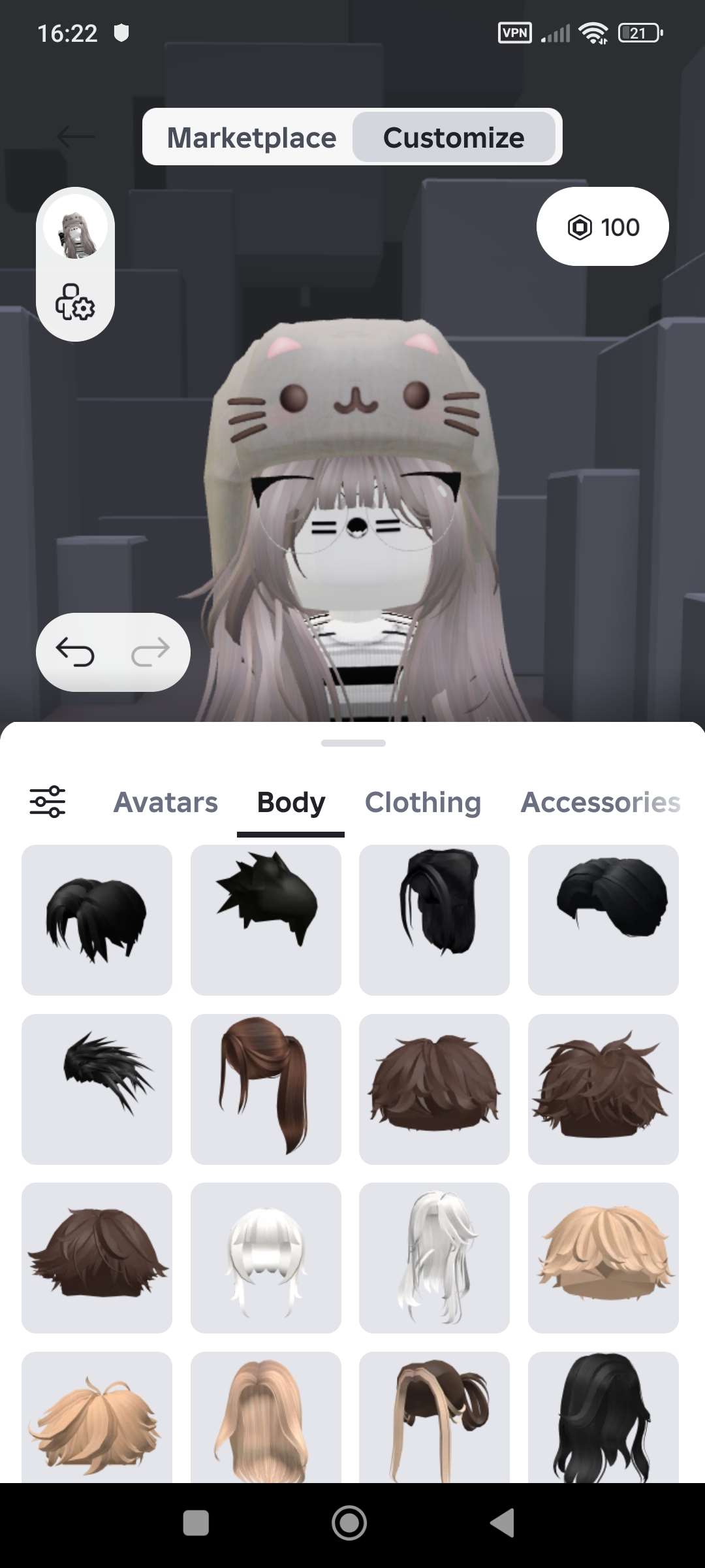 продажа аккаунта к игре Roblox