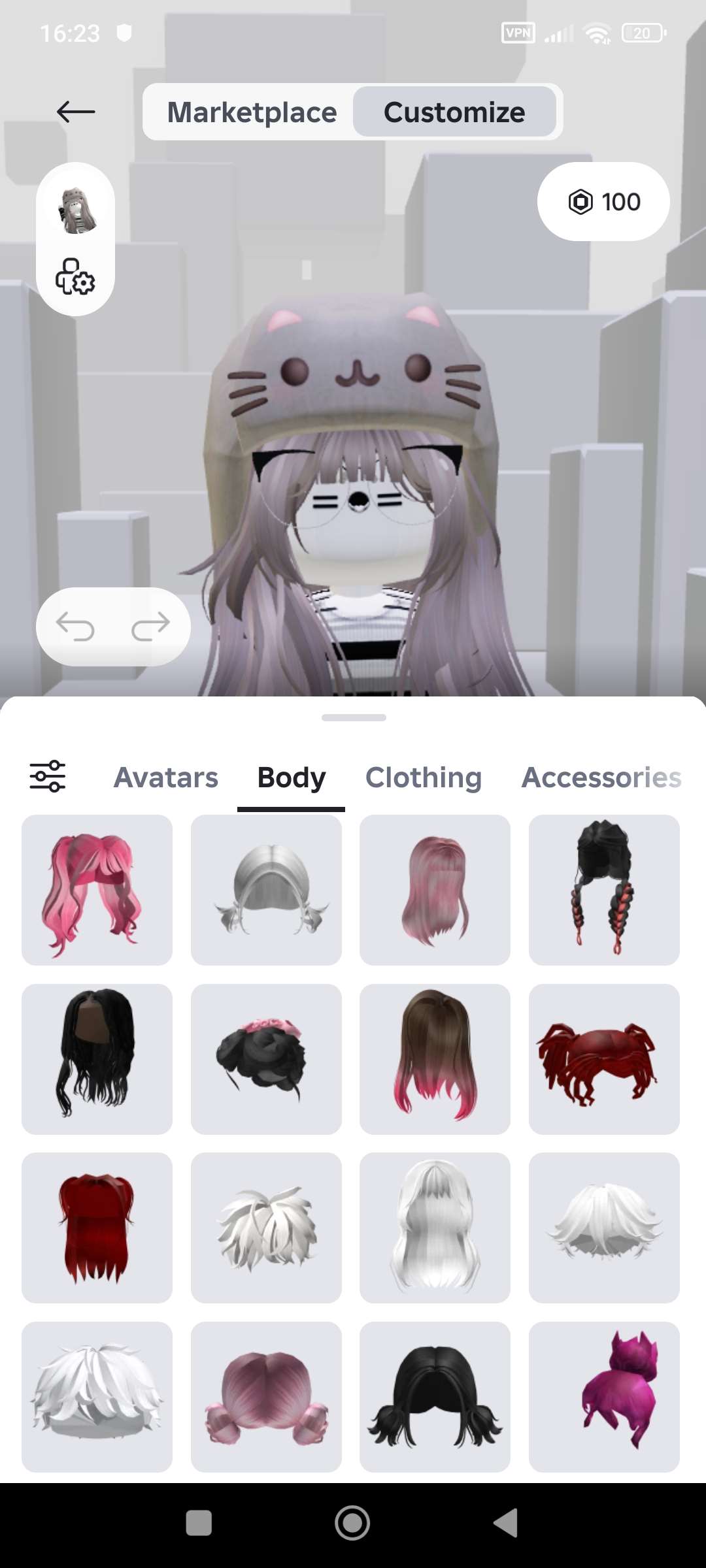 продажа аккаунта к игре Roblox