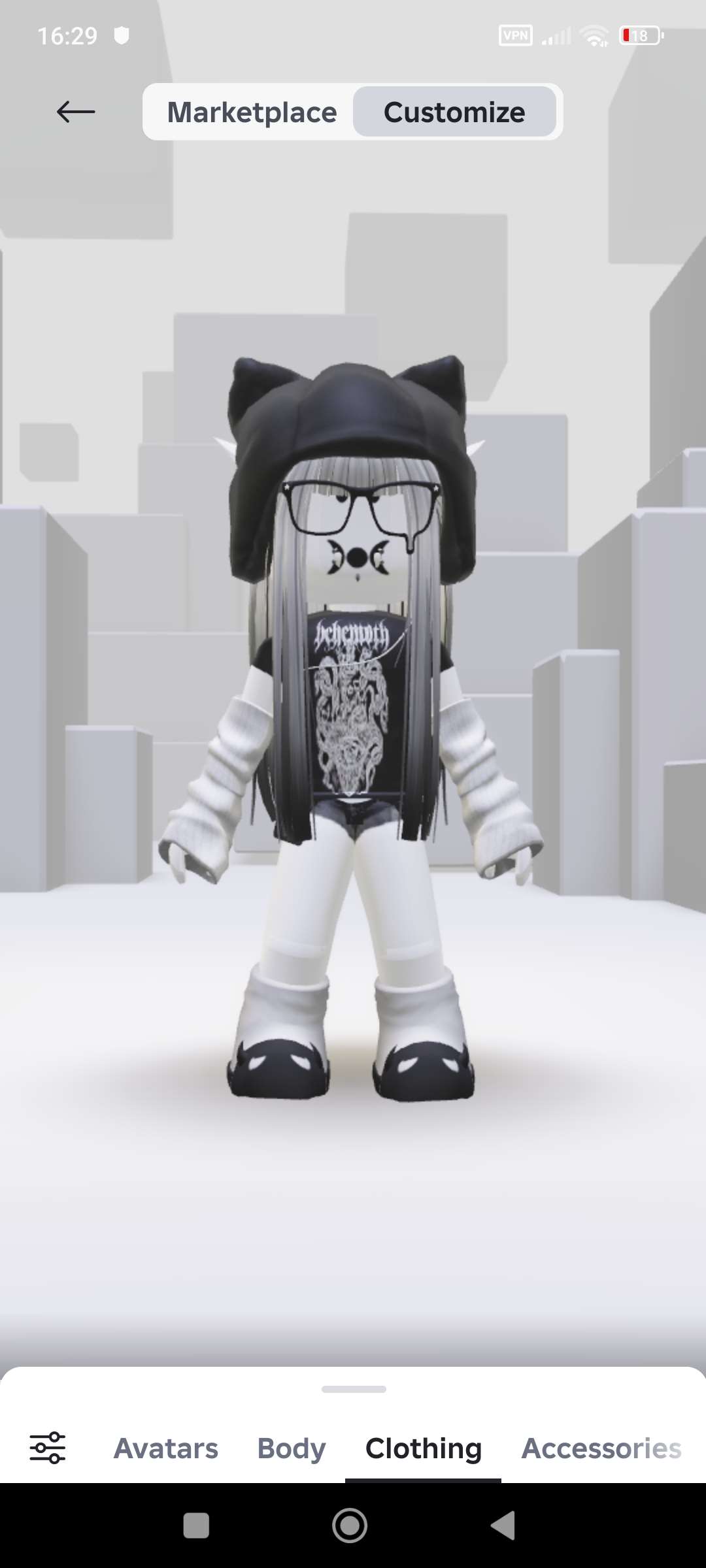 продажа аккаунта к игре Roblox