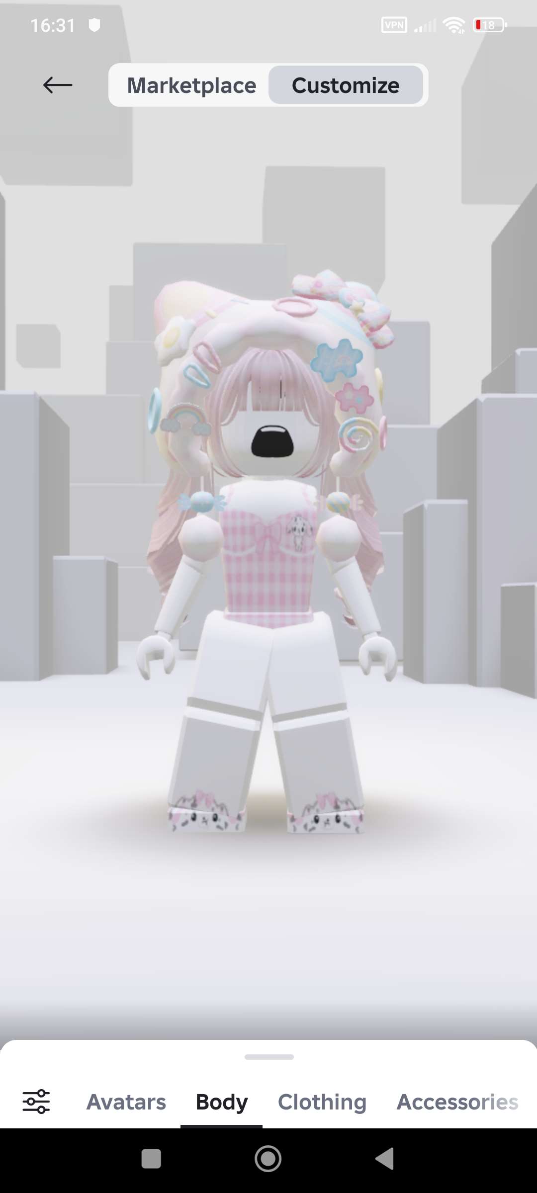 продажа аккаунта к игре Roblox