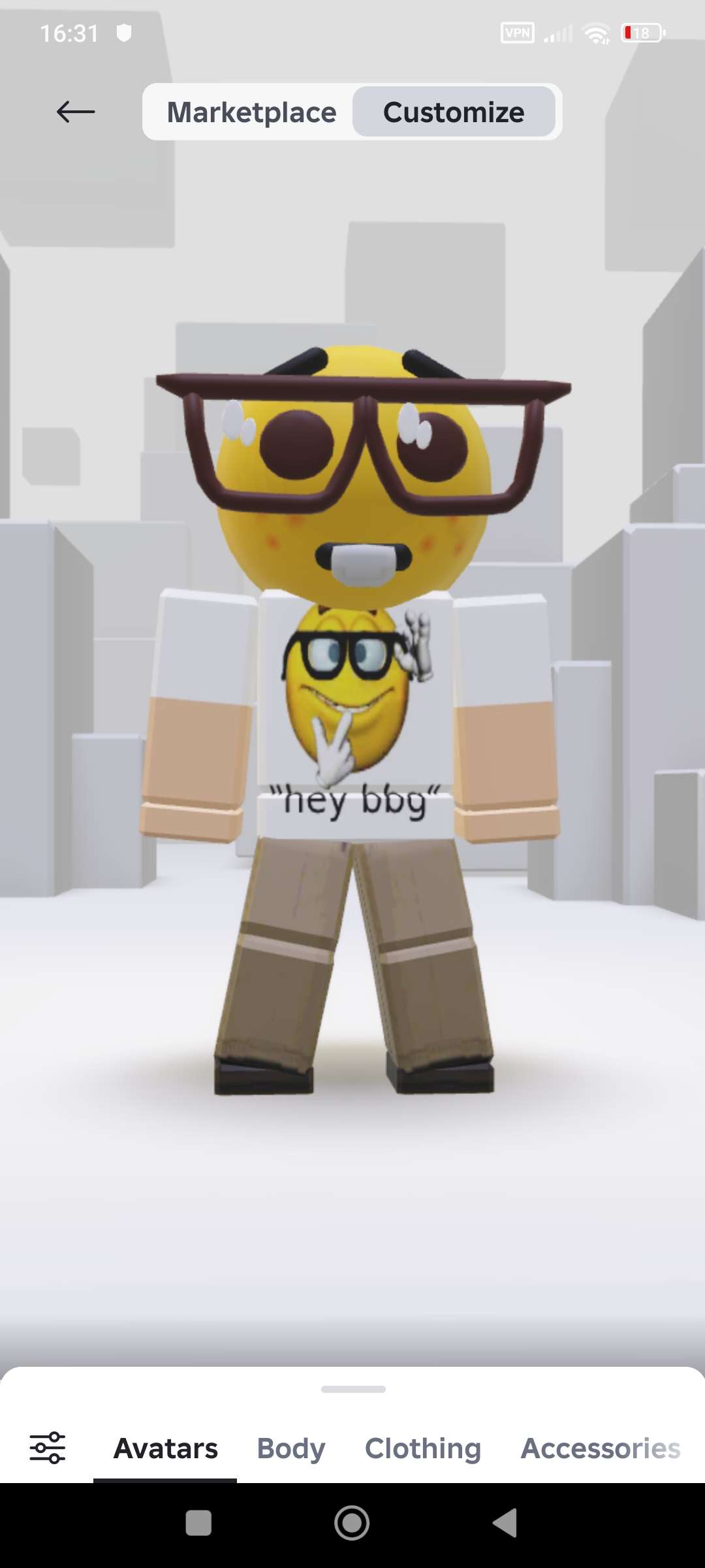 продажа аккаунта к игре Roblox