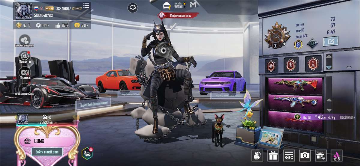 продажа аккаунта к игре PUBG MOBILE