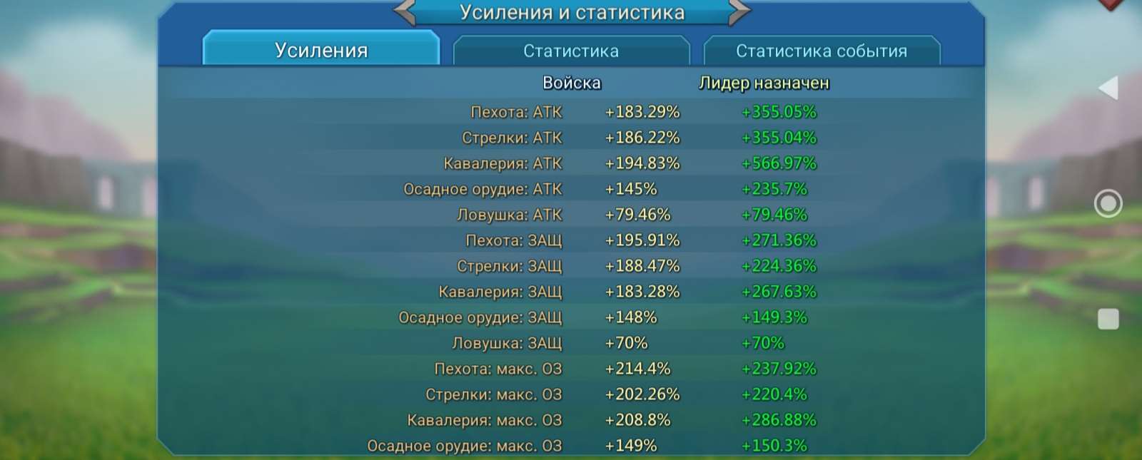 продажа аккаунта к игре Lords Mobile