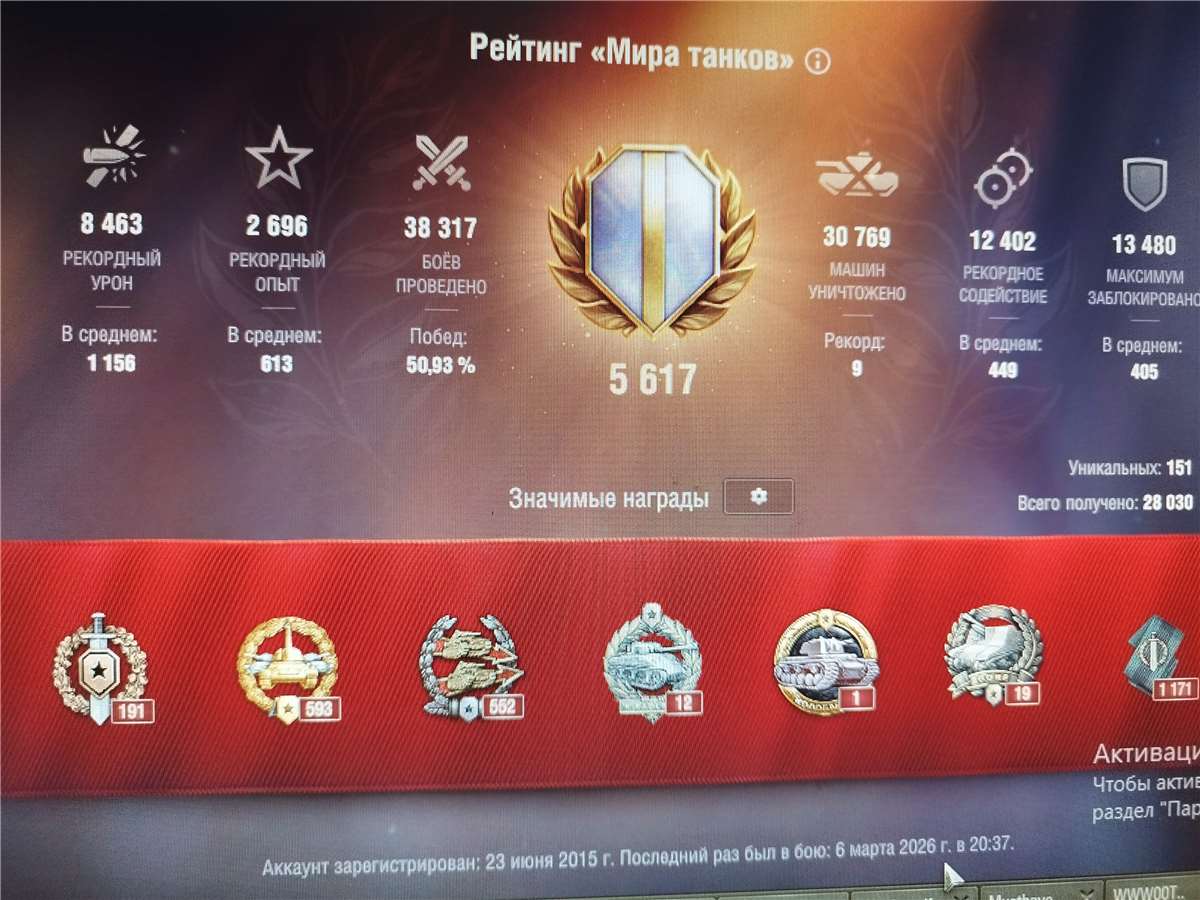 продажа аккаунта к игре Танки X Онлайн