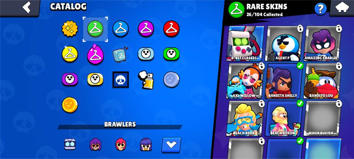 продажа аккаунта к игре Brawl Stars