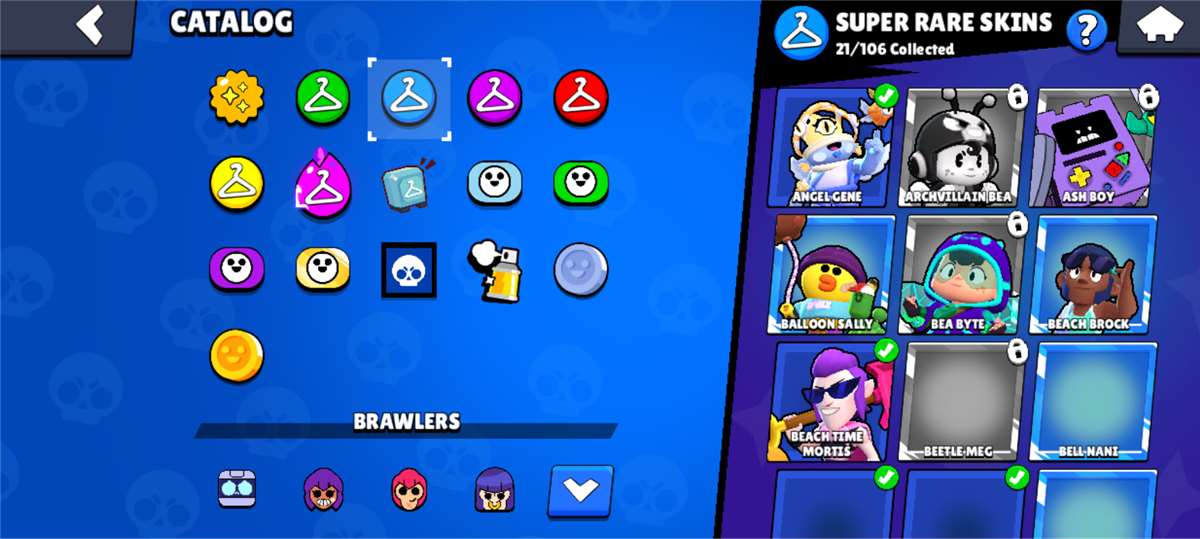 продажа аккаунта к игре Brawl Stars