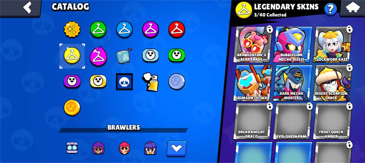 продажа аккаунта к игре Brawl Stars