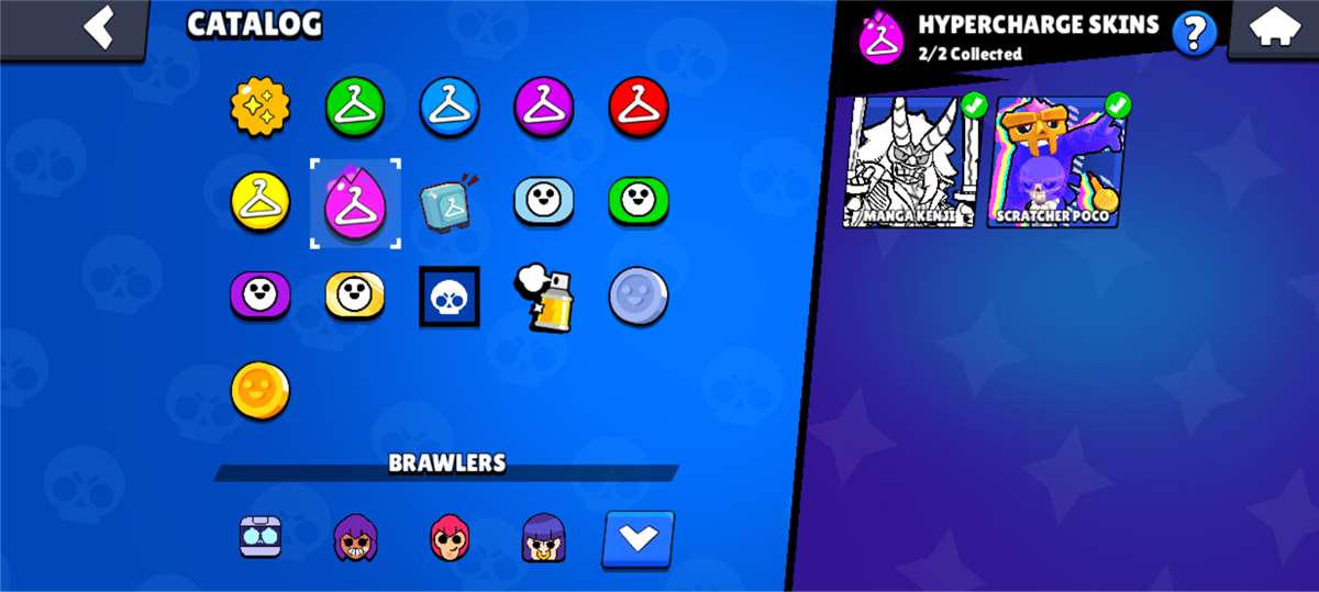 продажа аккаунта к игре Brawl Stars