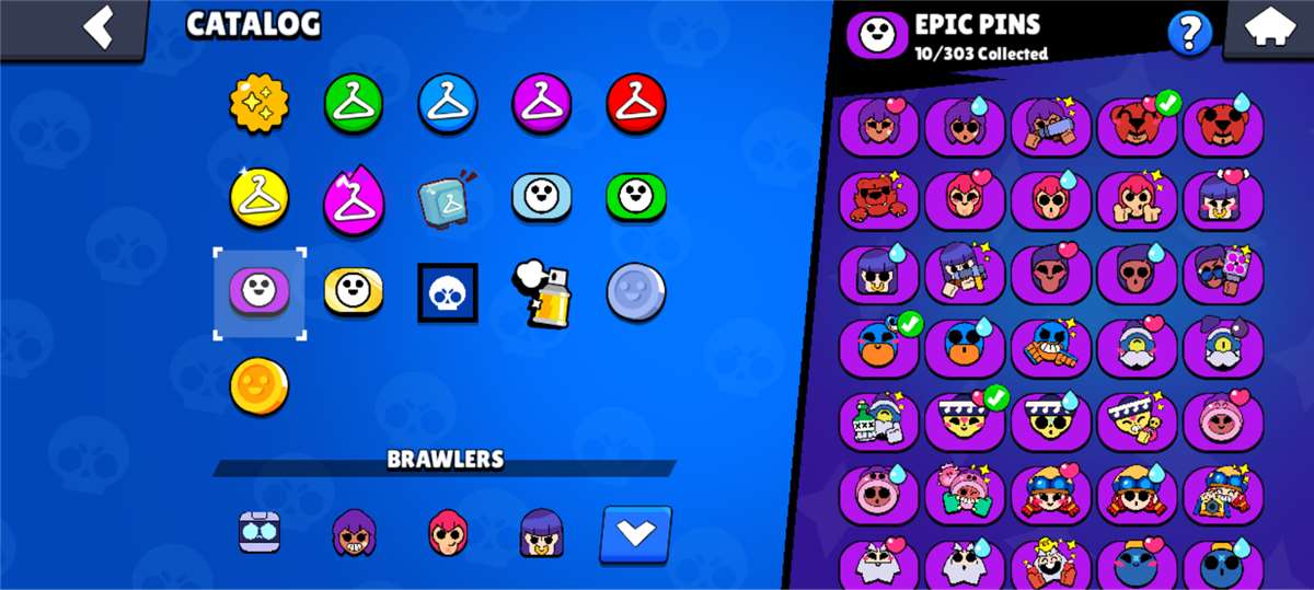 продажа аккаунта к игре Brawl Stars