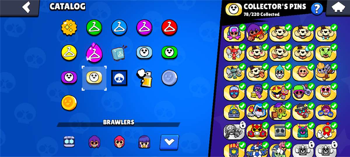 продажа аккаунта к игре Brawl Stars