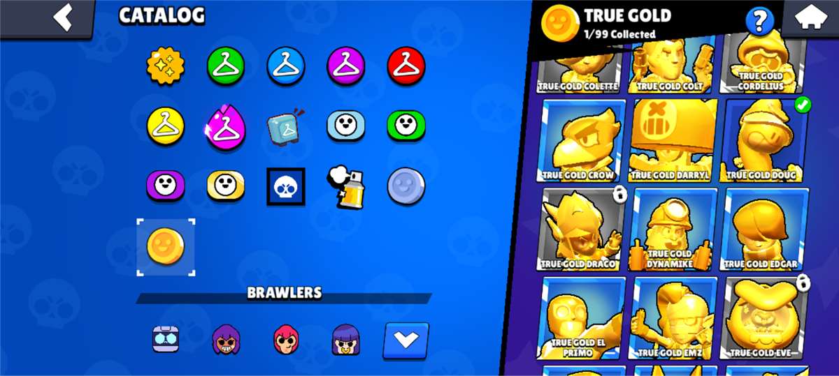 продажа аккаунта к игре Brawl Stars