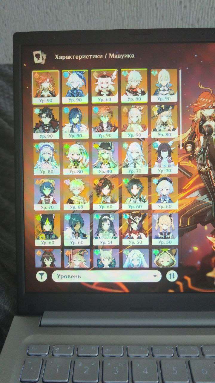 продажа аккаунта к игре Genshin Impact