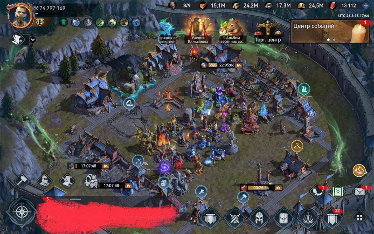 продажа аккаунта к игре Viking Rise