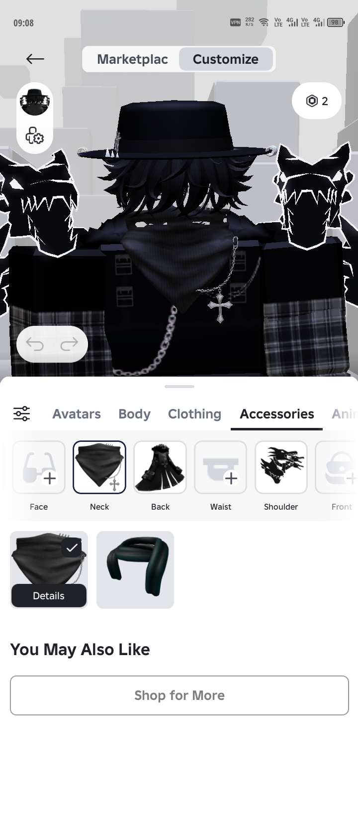 продажа аккаунта к игре Roblox