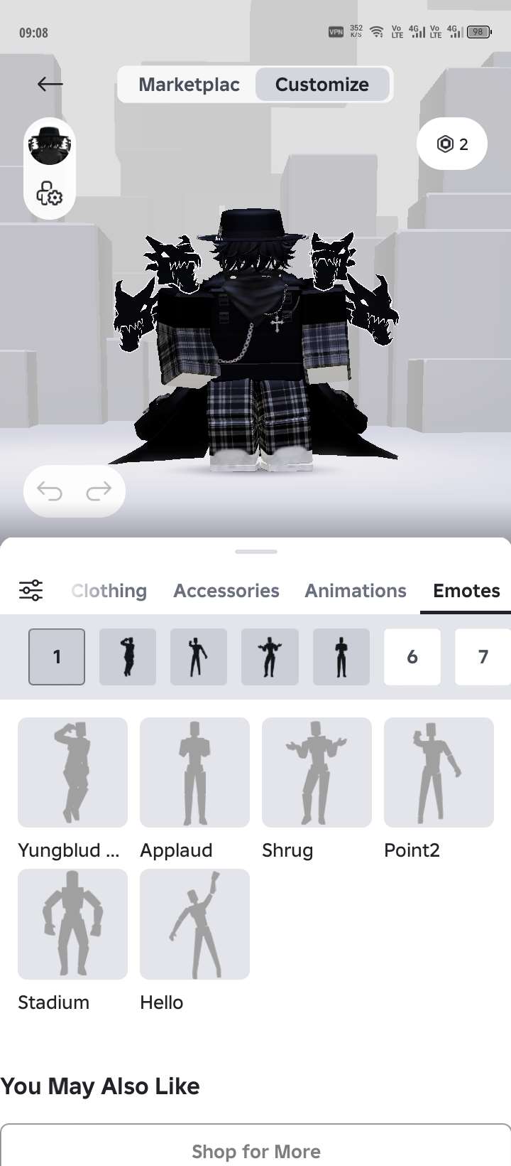 продажа аккаунта к игре Roblox