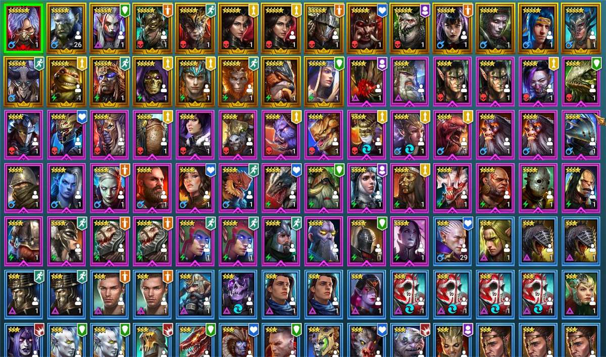 продажа аккаунта к игре Raid Shadow Legends