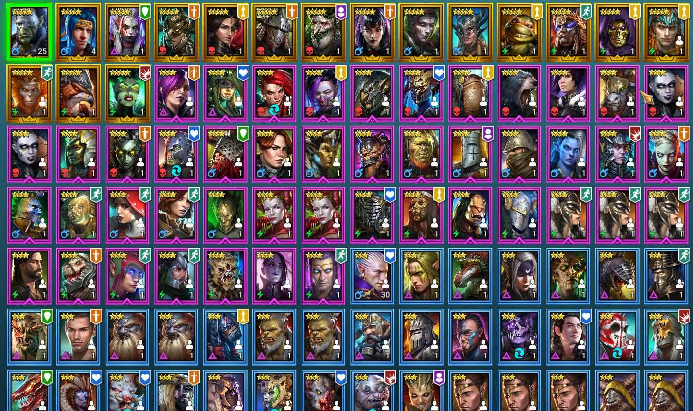 продажа аккаунта к игре Raid Shadow Legends