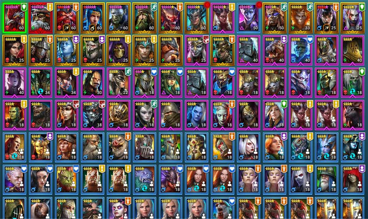 продажа аккаунта к игре Raid Shadow Legends