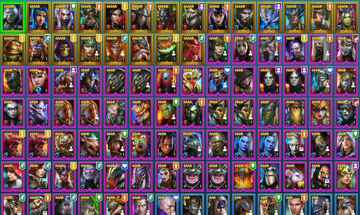 продажа аккаунта к игре Raid Shadow Legends