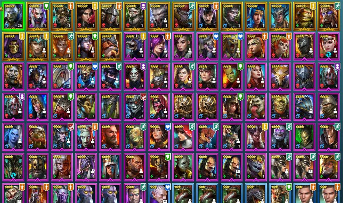 продажа аккаунта к игре Raid Shadow Legends