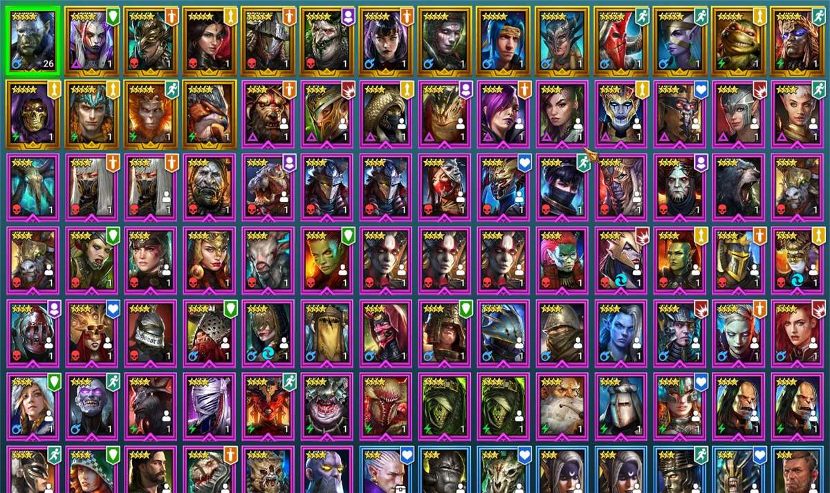 продажа аккаунта к игре Raid Shadow Legends