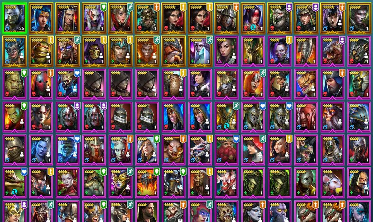 продажа аккаунта к игре Raid Shadow Legends