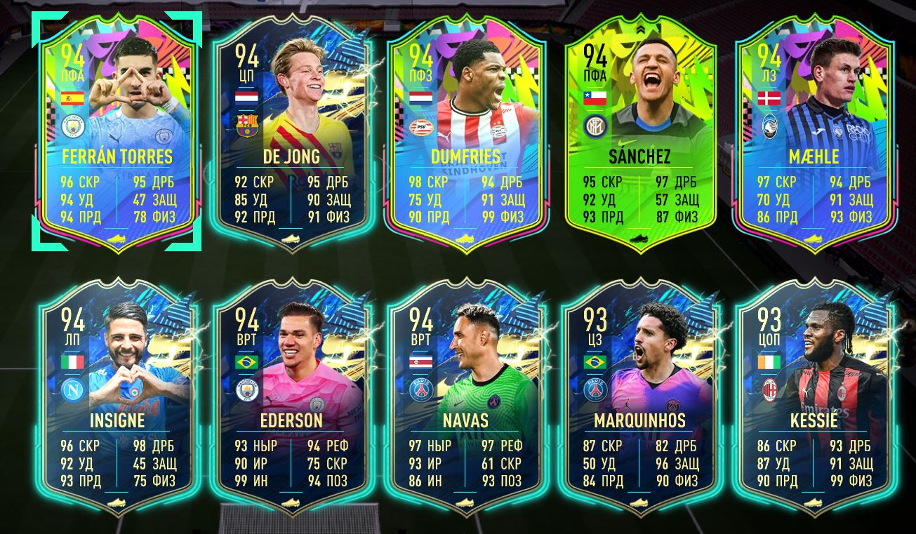 продажа аккаунта к игре FIFA 21