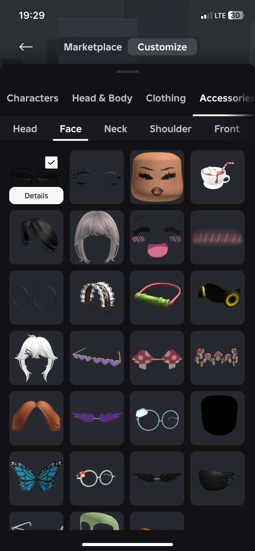 продажа аккаунта к игре Roblox