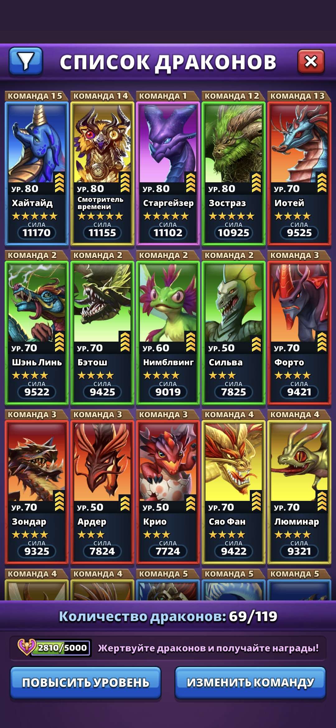 продажа аккаунта к игре Empires & Puzzles