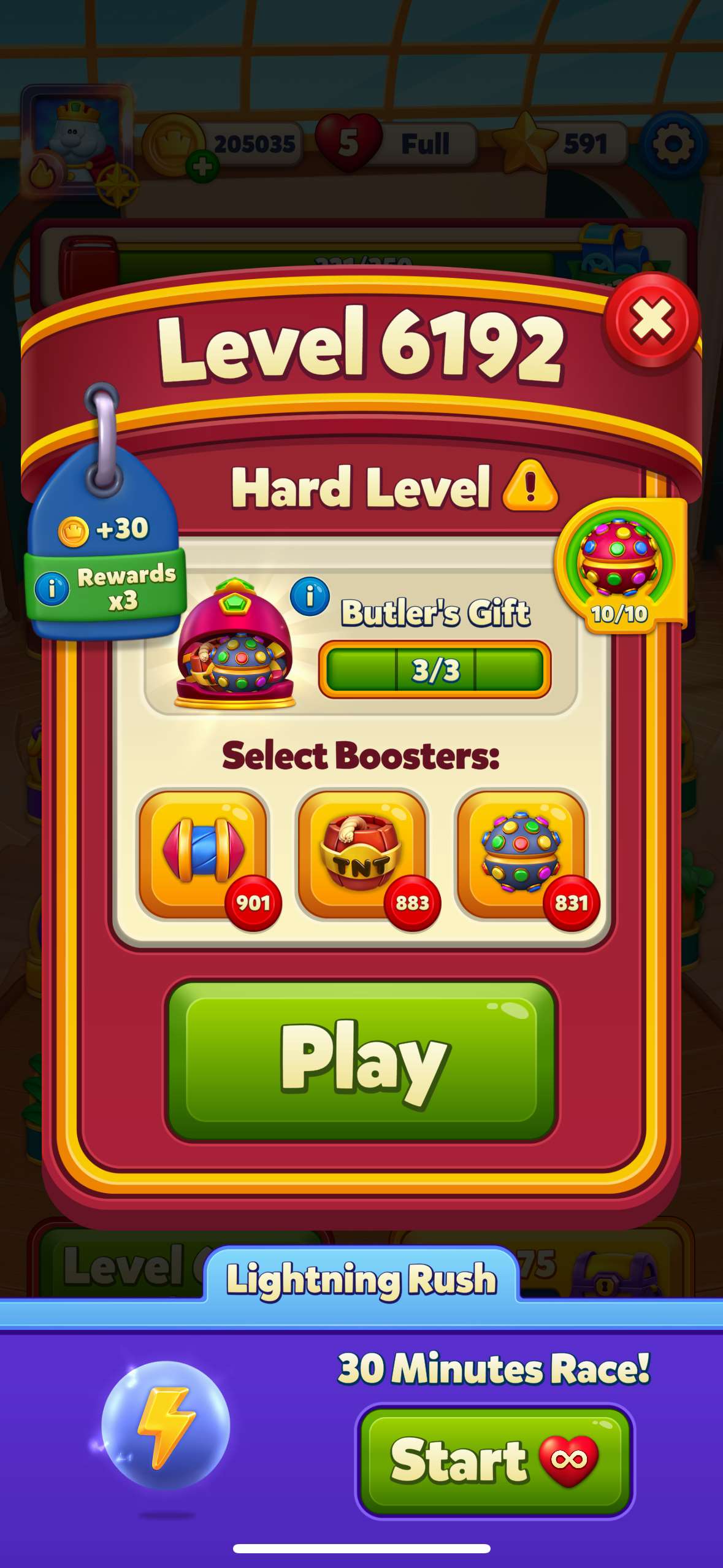 продажа аккаунта к игре Royal Match