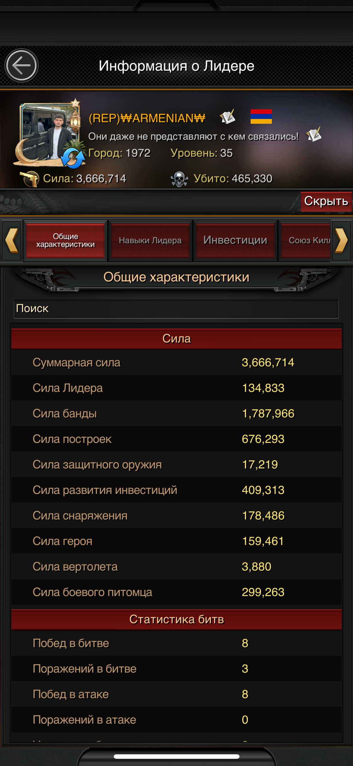 продажа аккаунта к игре Mafia city