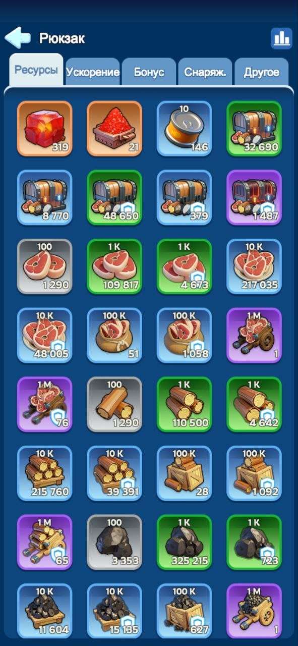 продажа аккаунта к игре Whiteout Survival