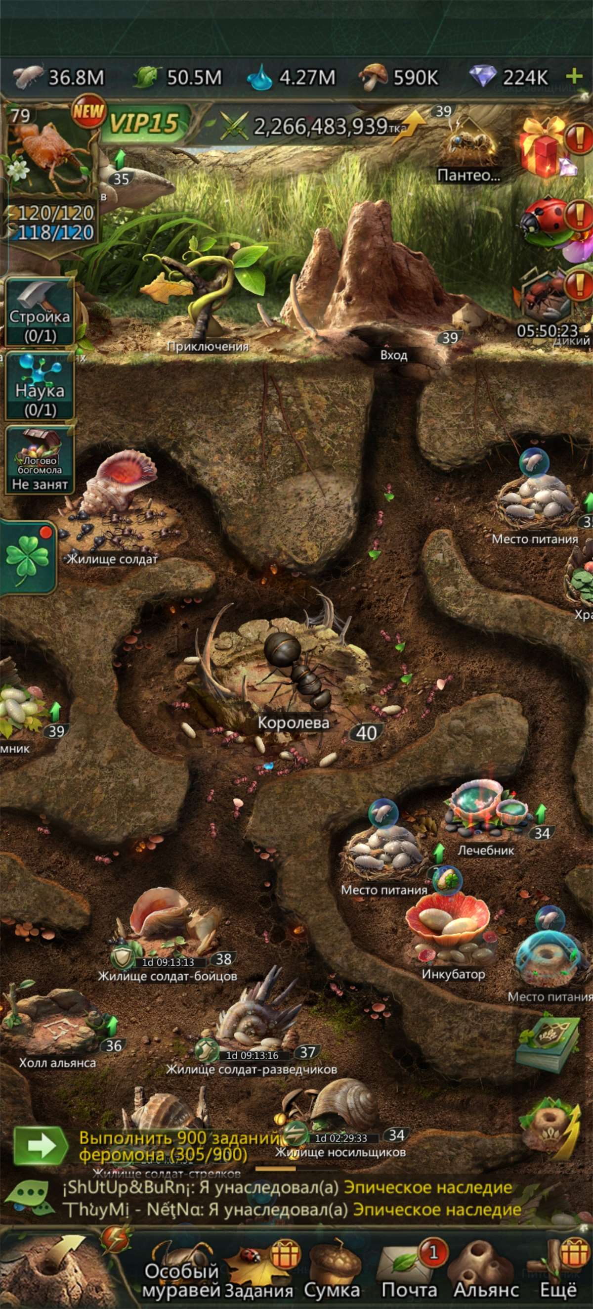 продажа аккаунта к игре Ant Legion