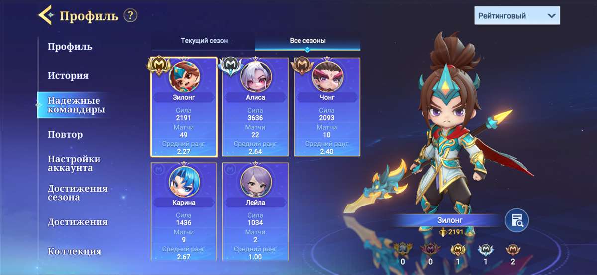 продажа аккаунта к игре Magic Chess: Go Go