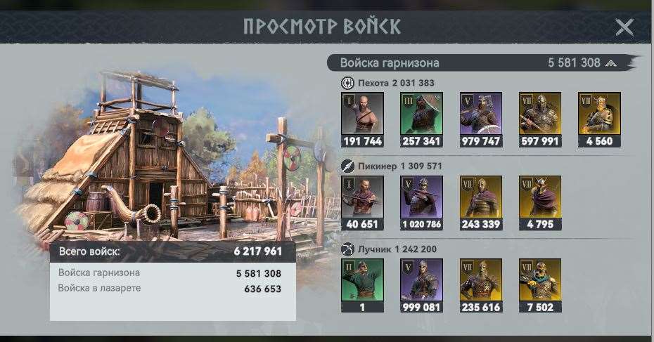 продажа аккаунта к игре Viking Rise