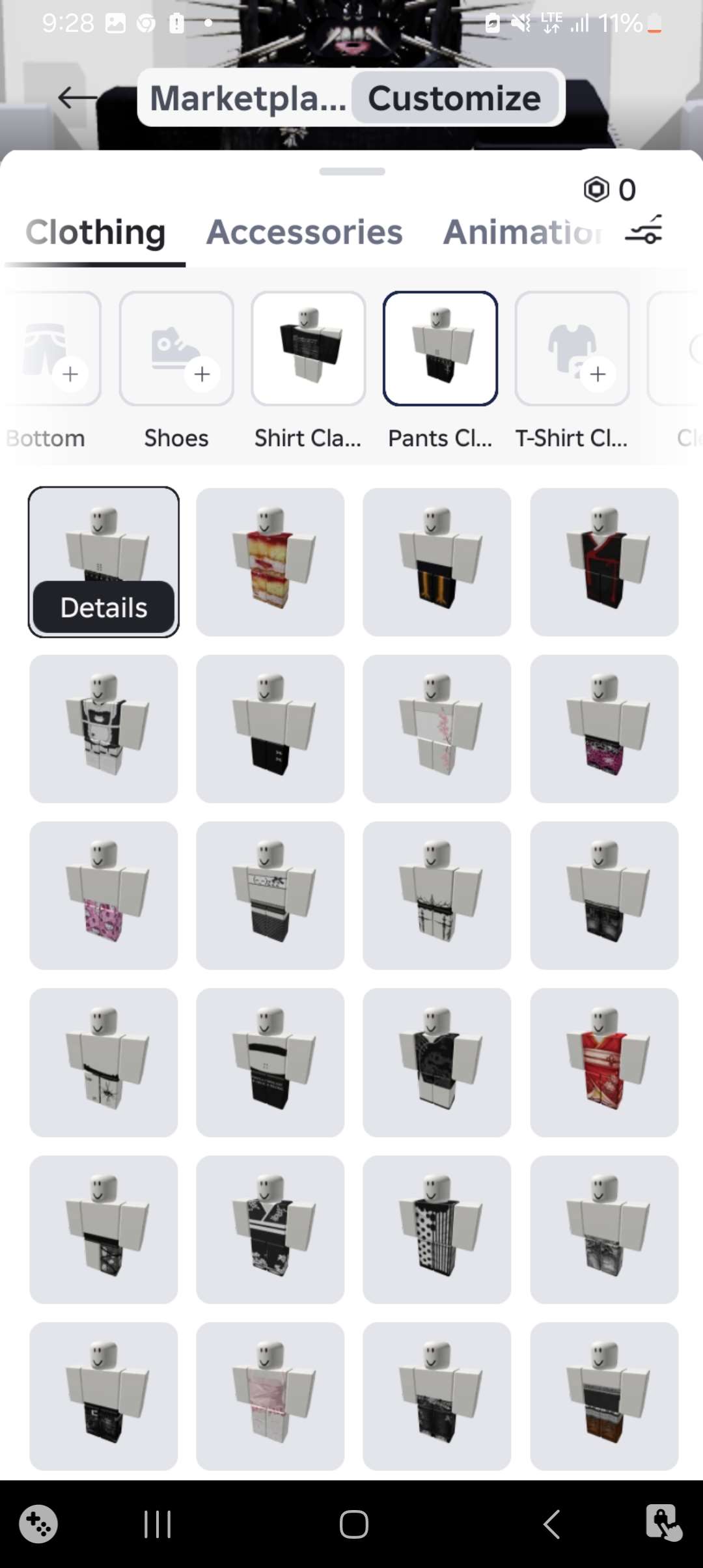 продажа аккаунта к игре Roblox
