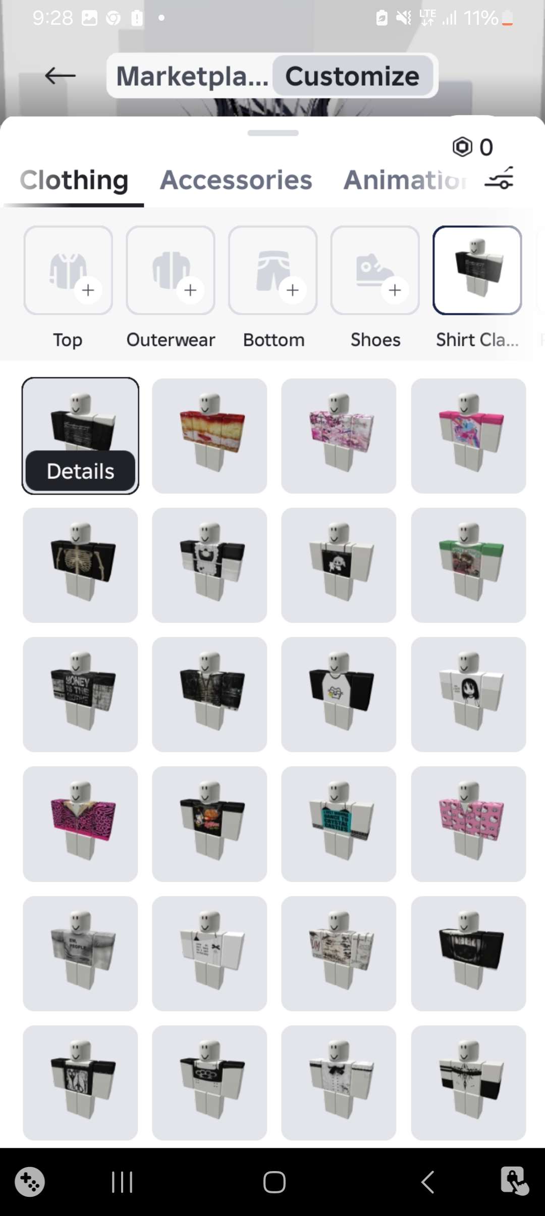 продажа аккаунта к игре Roblox