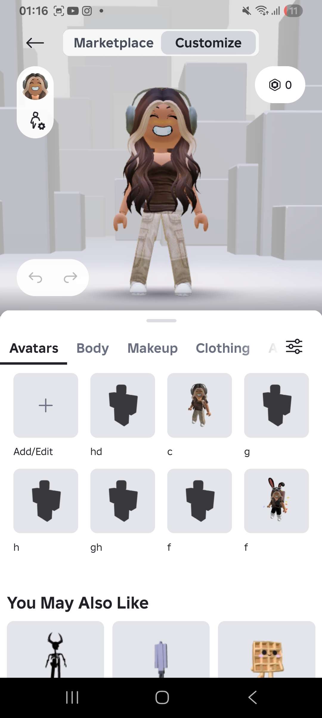 продажа аккаунта к игре Roblox