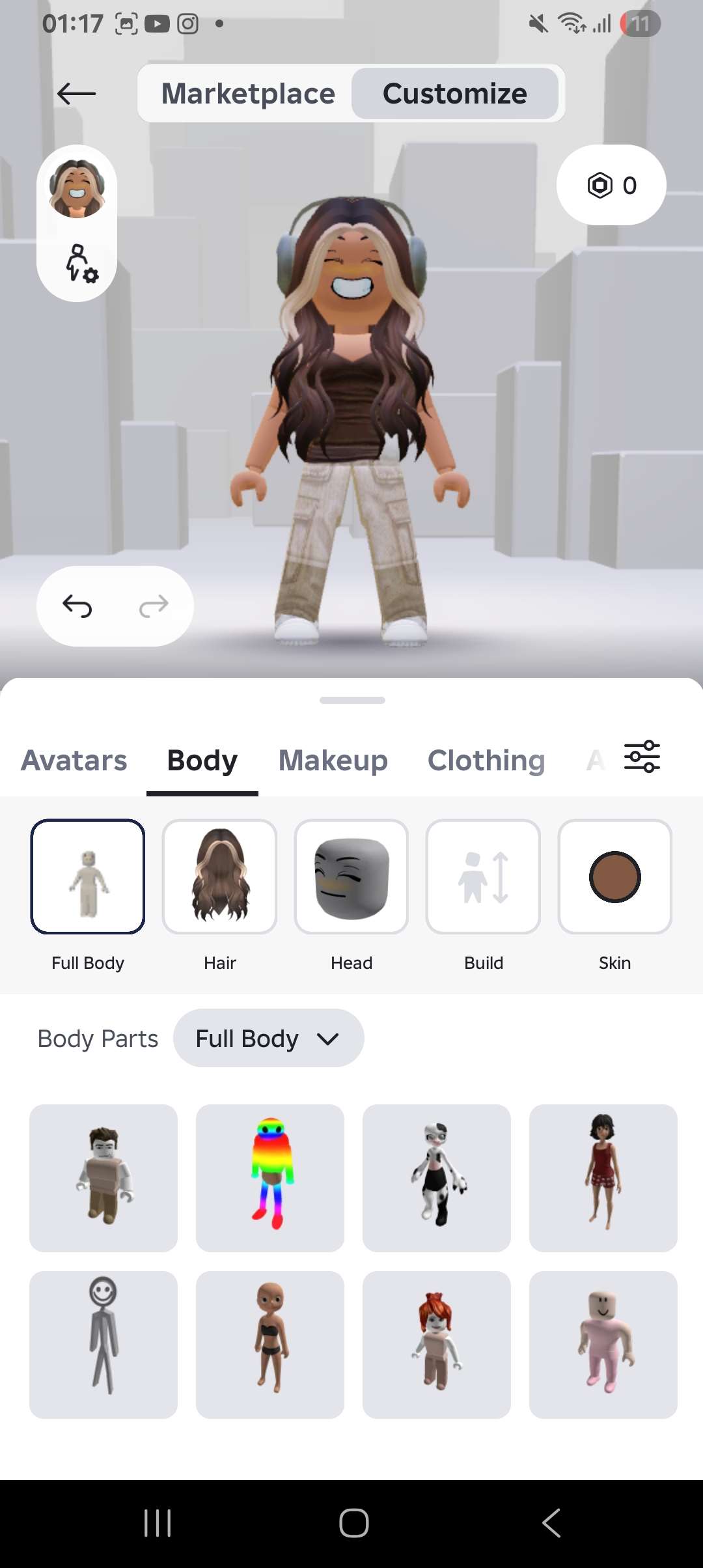 продажа аккаунта к игре Roblox