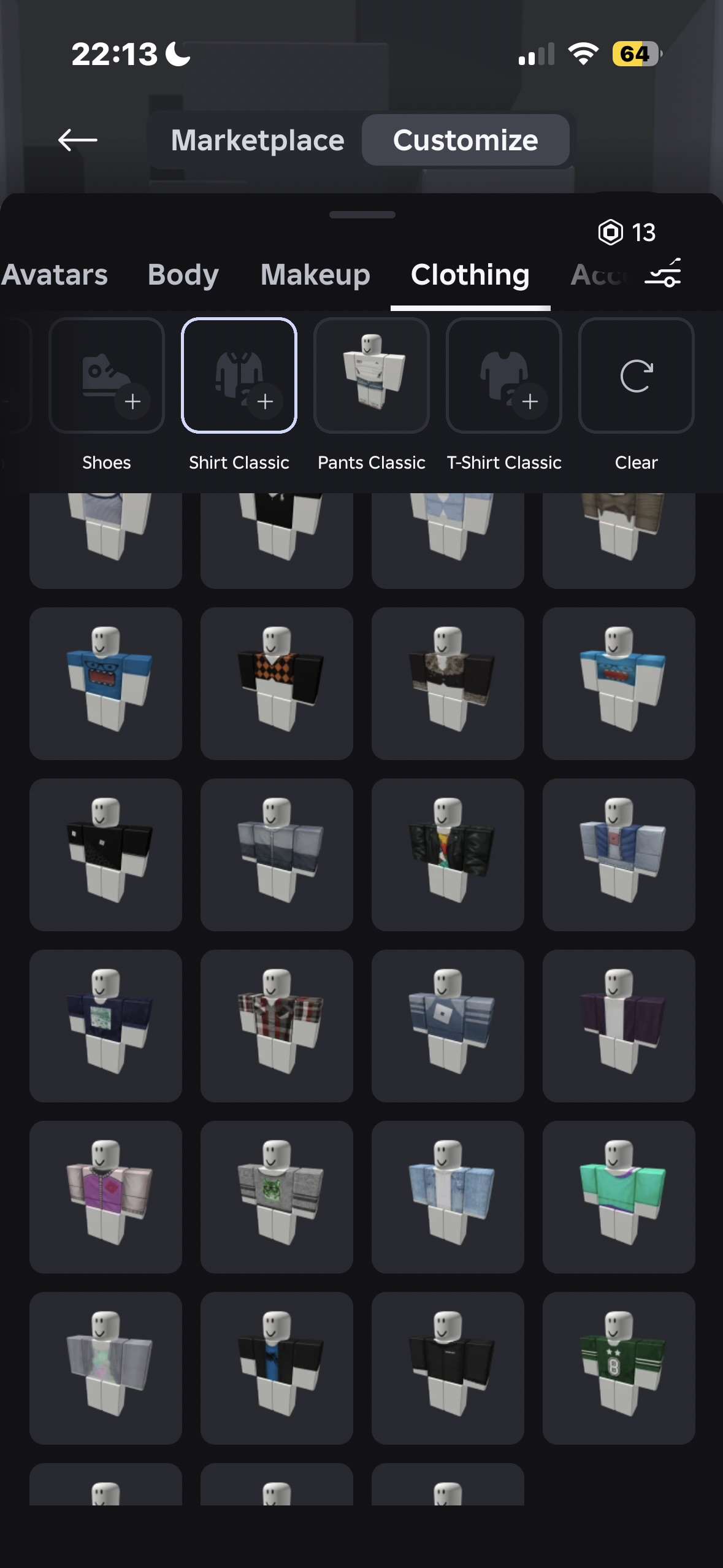 продажа аккаунта к игре Roblox